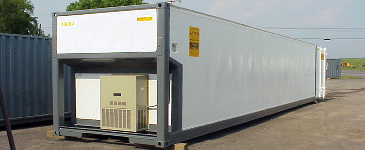 A-Verdi Climate Controlled Storage Container with Electrical