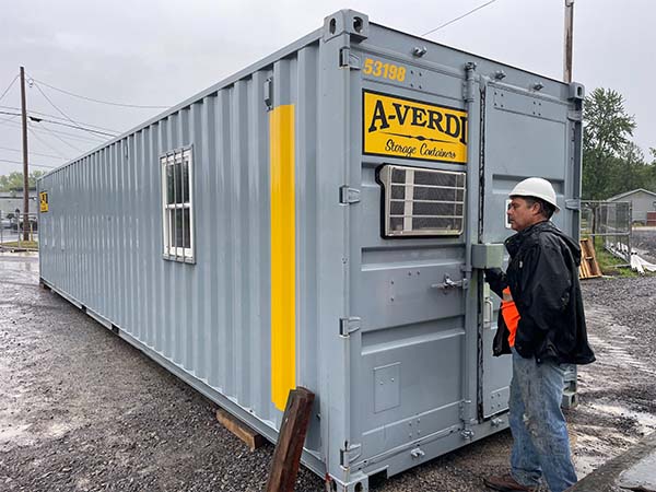 A-Verdi Office Container with Robust Locks