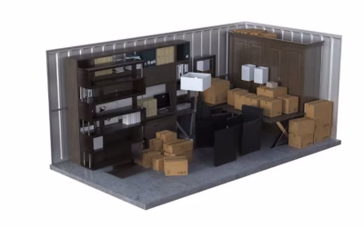 How Many Bedrooms Can a 20&rsquo; Storage Container Hold?