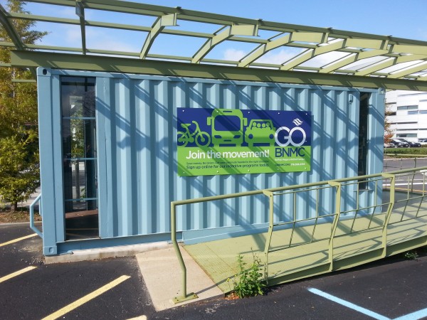 Repurposed Conex Box Used to Keep Bikes Safe in Buffalo