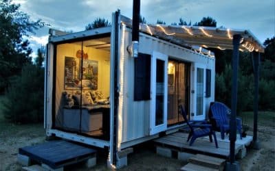 Transforming a Used Storage Container from A-Verdi into Your Dream Tiny Home