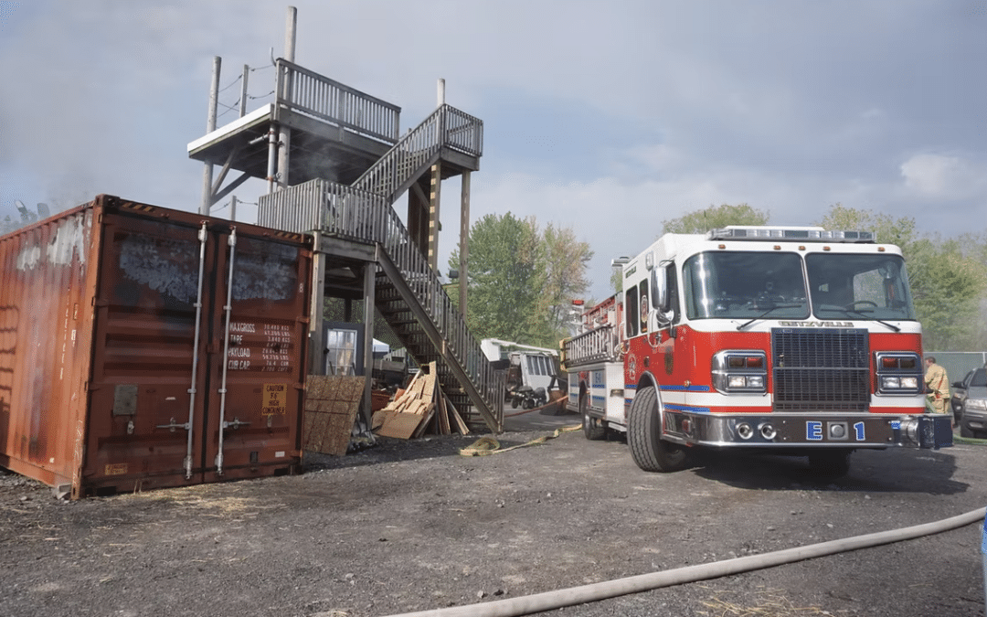 Using Storage Containers for Fire Training Structures: A Smarter Way to Train First Responders